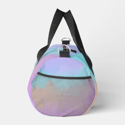 Cotton Candy Swirl Digital Print Duffle Bag (Rechts)