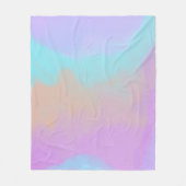 Cotton Candy Swirl Digital Print Fleecedecke (Vorderseite)
