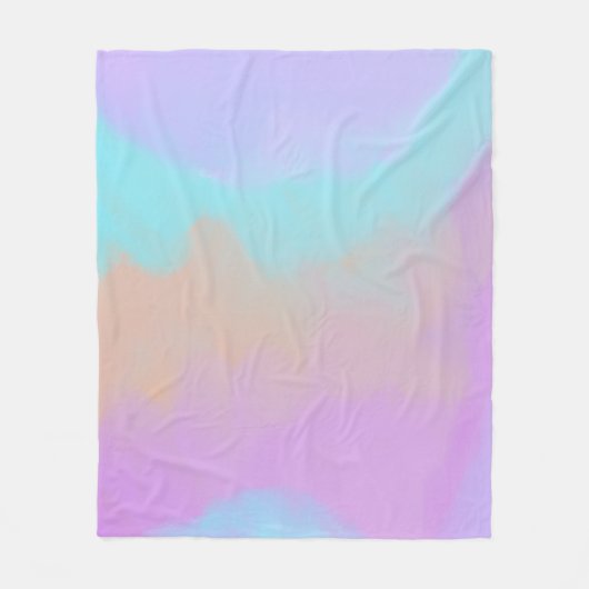 Cotton Candy Swirl Digital Print Fleecedecke (Vorderseite)