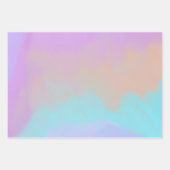 Cotton Candy Swirl Digital Print Geschenkpapier Set (Vorderseite)