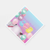Cotton Candy Theme Serviette (Ecke)