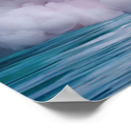 Cotton candy tree poster (Ecke)