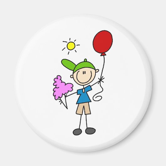 Cotton Candy und Balloons auf der Messe Magnet (Vorne)