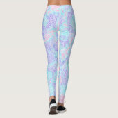 Cotton Candy Wirbel Leggings (Rückseite)