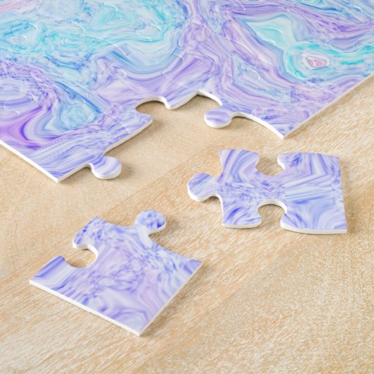 Cotton Candy Wirbel Puzzle (Seite)