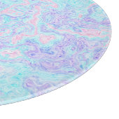 Cotton Candy Wirbel Schneidebrett (Ecke)