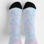 Cotton Candy Wirbel Socks Socken (Oben)