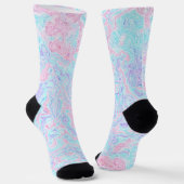 Cotton Candy Wirbel Socks Socken (Gewinkelt)