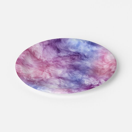 Cotton Candy Woolscape Pappteller (Schrägansicht)