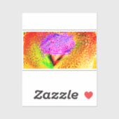 Cotton candy yum hölzern Box signieren Kaffee Tass Aufkleber (Blatt)