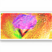 Cotton candy yum hölzern Box signieren Kaffee Tass Aufkleber (Vorderseite)