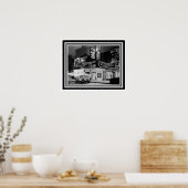 Cotton Club Black and White Poster 16 x 20 (Küche)