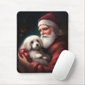 Cotton de Tulear mit Weihnachtsfeiertag des Weihna Mousepad (Mit Mouse)
