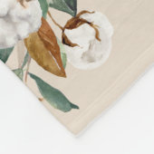 Cotton Eucalyptus Wreath Monthly Baby Milestone Fleecedecke (Ecke)