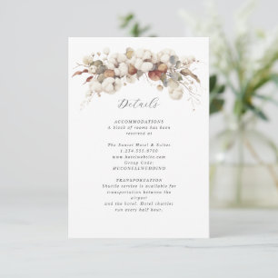 Cotton & Eukalyptus Details Karte