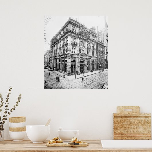 Cotton Exchange, New Orleans, 1890er Poster (Küche)