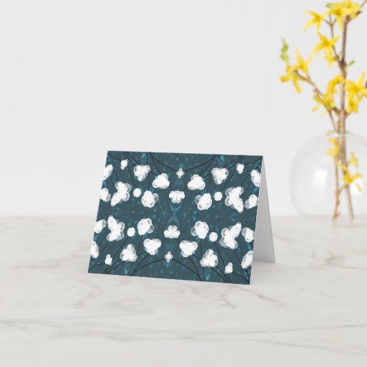 Cotton Gem Karte (Gelbe Blume)