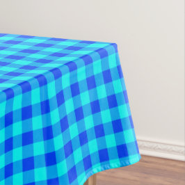 Cotton Gingham Kariert Textur | blau kariert Tischdecke