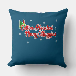 Cotton Headed Ninny Muggins Funny Elf Weihnachten Kissen