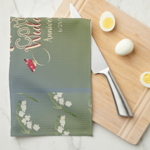 Cotton Hochzeitstag im 2. Jahr   Geschirrtuch