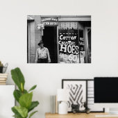 Cotton-Hopping Hoes, 1930er Poster (Heimbüro)