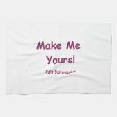 Cotton Kitchen Handtuch ~ anpassbare American MOJO (Horizontal)