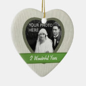 "Cotton" Look 2. Hochzeitsfeier Keramikornament (Rechts)