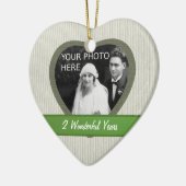 "Cotton" Look 2. Hochzeitsfeier Keramikornament (Links)