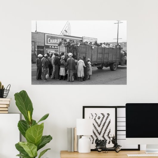 Cotton Pickers, 1938 Poster (Heimbüro)