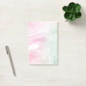 Cotton Pink Girly Mint Ombre Post-it Klebezettel (Büro)