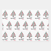 Cotton Reel Weihnachtsbaum Geschenkpapier Set (Vorderseite 3)