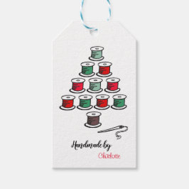 Cotton Reel Weihnachtsbaum Handmade by Geschenkanhänger