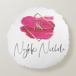 Cotton Round Pillow Rundes Kissen