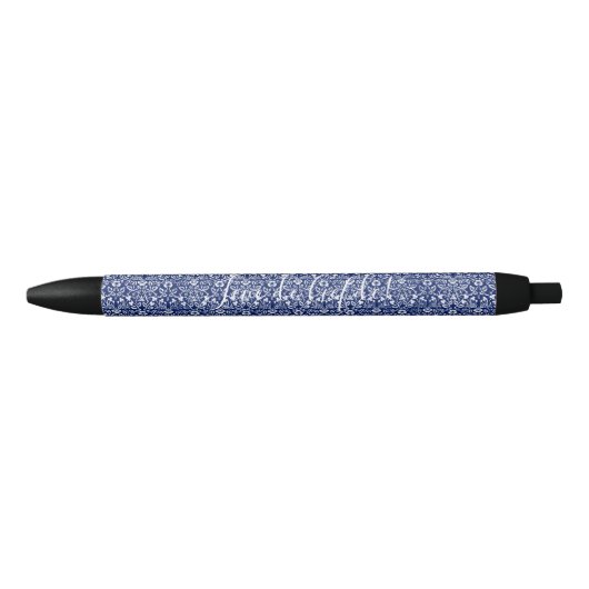 Cotton Royal Blue trouwen pen voor getuigen Kugelschreiber (Vorderseite)