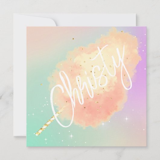 Cotton Süßsternstaub pfirsichfarben aquamarine lil (Vorderseite)