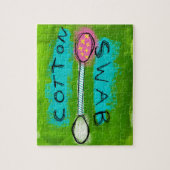 Cotton Swab Jigsaw Puzzle - Funny Bad (Vertikal)