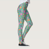 Cottonball Muster Erwachsene Leggings (Rechts)