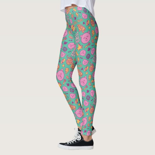 Cottonball Muster Erwachsene Leggings (Links)