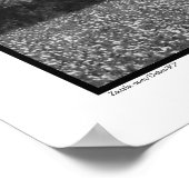 Cottonfield & Barposter Print Poster (Ecke)