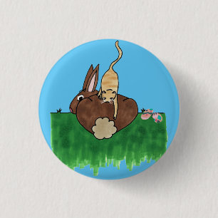 Cottontail Button