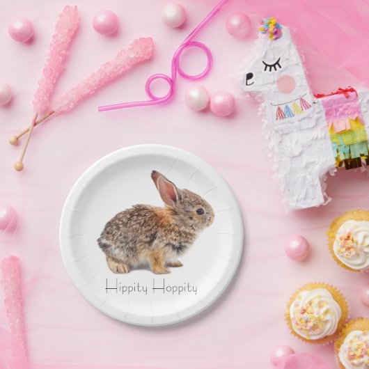 Cottontail-Kaninchen Pappteller (Party)