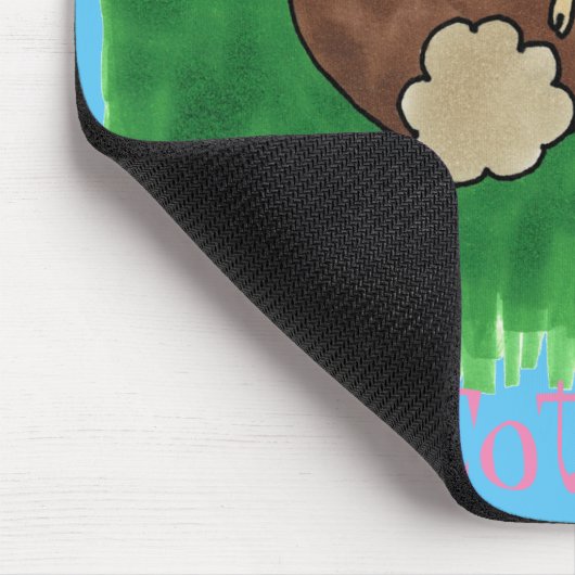 Cottontail Mousepad (Ecke)