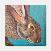 Cottontail Rabbit Magnet (Vorne)