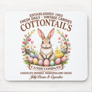 Cottontail's Candy Co. Vintag Ostern Osterhase Mousepad