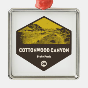 Cottonwood Canyon State Park Oregon Ornament Aus Metall