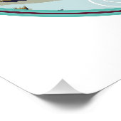 Cottonwood Canyon Utah Logo Poster (Ecke)