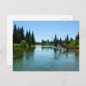 Cottonwood Creek Postkarte (Vorne/Hinten)