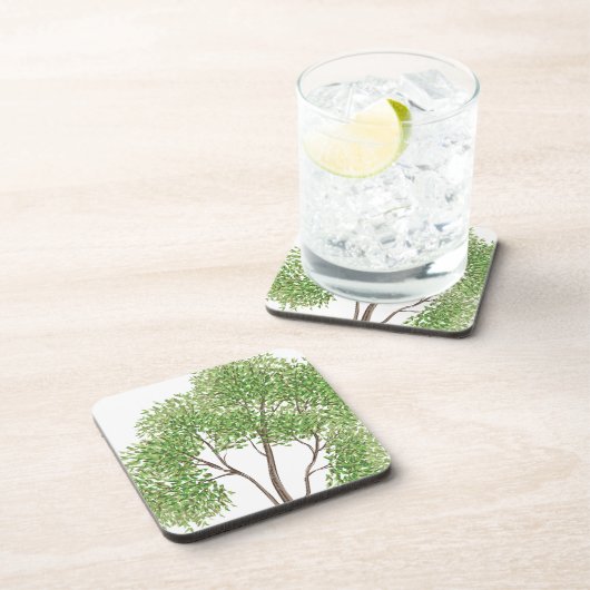 Cottonwood Tree Getränkeuntersetzer (Rechte Seite)