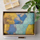 Cottonwoods by After Maynard Dixon Seidenpapier (Geschenk)