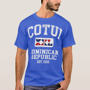 Cotui Dominikanische Republik XXL Athletic design  T-Shirt